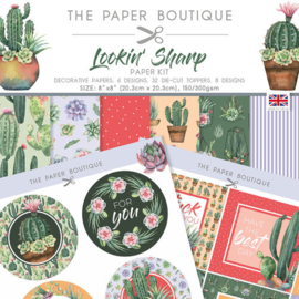 Lookin Sharp 8x8 Paper Kit  - The Paper Boutique