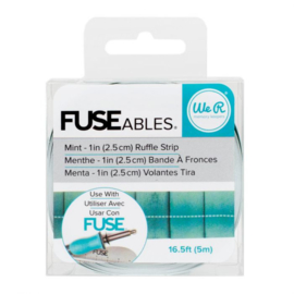Fuse ables Mint Ruffle Strip - We R Memory Keepers