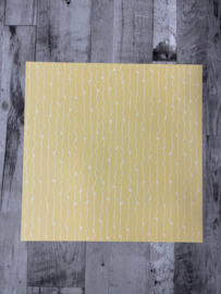 Swizzles & Dots Butter Yellow/White - The Paper Loft