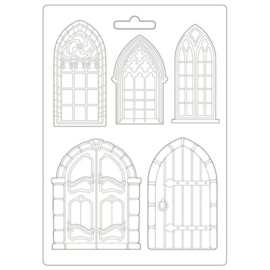 Sleeping Beauty Doors & Windows Soft Mould A4 - Stamperia