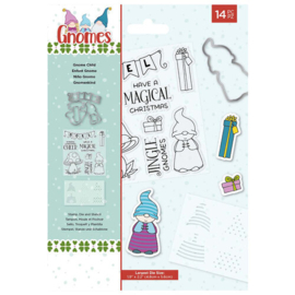 Gnome Child Christmas Stamp & Die Set - Crafter's Companion