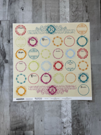 Narratives Bloom Stickers - Creative Imaginations