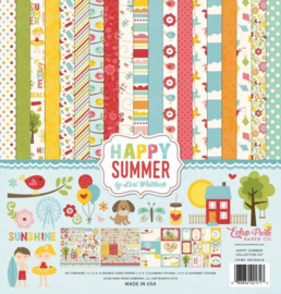 Happy Summer by Lori Whitlock 12x12 Kit - Echo Park