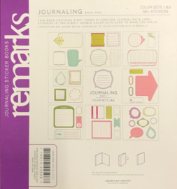 Remarks Journaling Book 2 Color Set 1&3