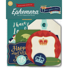 Once Upon a Time Die Cut Cardstock Pieces - Echo Park