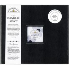 Beetle Black Storybook Album 12x12 - Doodlebug