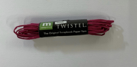 Twistel Paper Yarn Fuchsia - Making Memories