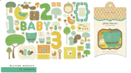 Glitter Die-cuts Little Sprout Collection - Crate Paper
