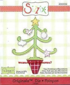 Originals Die Tree Christmas with Decorations - Sizzix