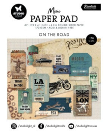 On the Road Mini Paper Pad 2,9x4,1 inch - Studio Light