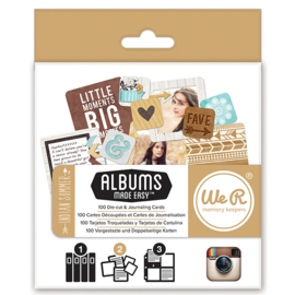Indian Summer Die Cuts & Journaling Cards We R Memory Keepers
