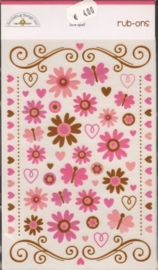 Love Spell Rub-ons - Doodlebug