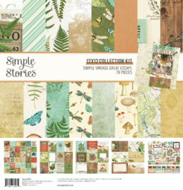Simple Vintage Great Escape 12x12 collection Kit - Simple Stories