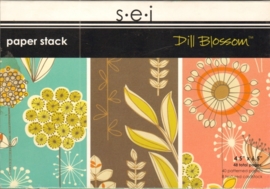 Dill Blossom Paper Stack 4,5" x 6,5" S.E.I.