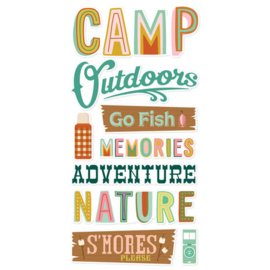 Trail Mix Foam Stickers - Simple Stories
