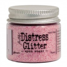 Distress Glitter Spun Sugar