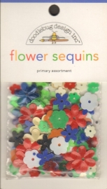 Flower Sequins Primary Assortment - Doodlebug