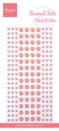 Enamel Dots Pink Glitter - Marianne Design