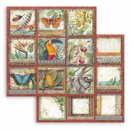 Amazonia Square 12x12 Paper - Stamperia