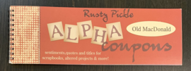 Alpha Coupons Old MacDonald - Rusty Pickle