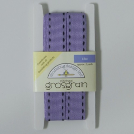 Stiched Grosgrain Lilac