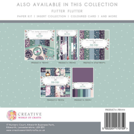 Flitter Flutter 8x8 Paper Kit - The Paper Boutique