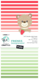 Friends Fruity Paper Pad - Creative Craftlab