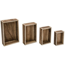 Vignette Boxes (4 Boxes) - Tim Holtz Idea-ology