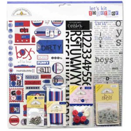 Let's Kit Together Boys will be Boys Kit - Doodlebug