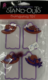 Outrageously Red Red Hat Tags - Provo Craft