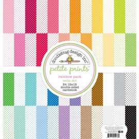 Rainbow Pack Petite Prints Swiss Dot - Doodlebug