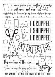 I Crop Clear Stamps - Picket Fence