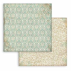 Christmas Greetings Backgrounds 12x12 Paper Pad - Stamperia