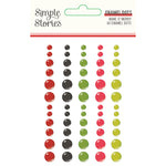 Make it Merry Enamel Dots - Simple Stories