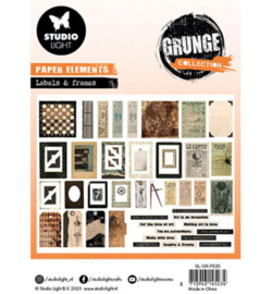 Grunge Collection Labels & Frames - Studio Light