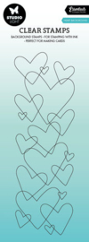 Heart Background Essentials Clear Stamp - Studio Light