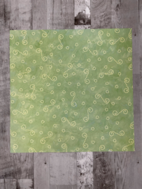 Green Swirl Stitch - Karen Foster