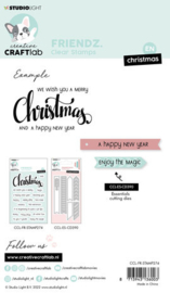 Friends Clear Stamps Christmas - Creative Craftlab