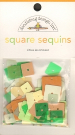 Square Sequins Citrus Assortment - Doodlebug