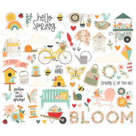 Full Bloom Bits & Pieces - Simple Stories