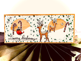 On a Christmas Walk Clear Stamps - Picket Fence