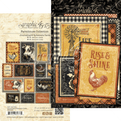 Farmhouse Journaling & Ephemera Cards - Graphic 45