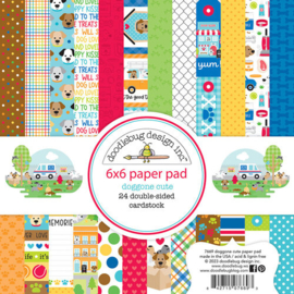 Doggone Cute 6x6 Paper Pad - Doodlebug