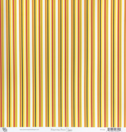 Mickey Yellow Stripe - Pinecone Press Papers