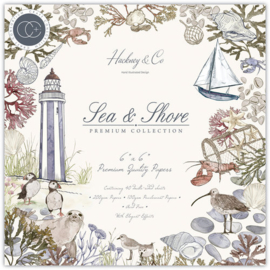 Sea & Shore Paper Pad 6x6 - Craft Consortium