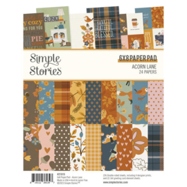 Acorn Lane Paper Pad 6x8 - Simple Stories