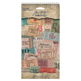 Ticket Book - Tim Holtz Idea-Ology