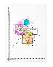 Buddy's Party Clear Stamps - Creative Craftlab