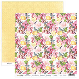 Butterfly Meadow 03 12x12 - ScrapBoys