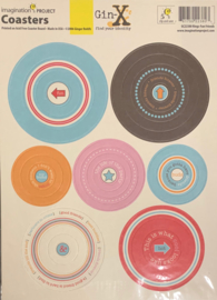 Coasters Rings Fun Friends - Gin-X Collection